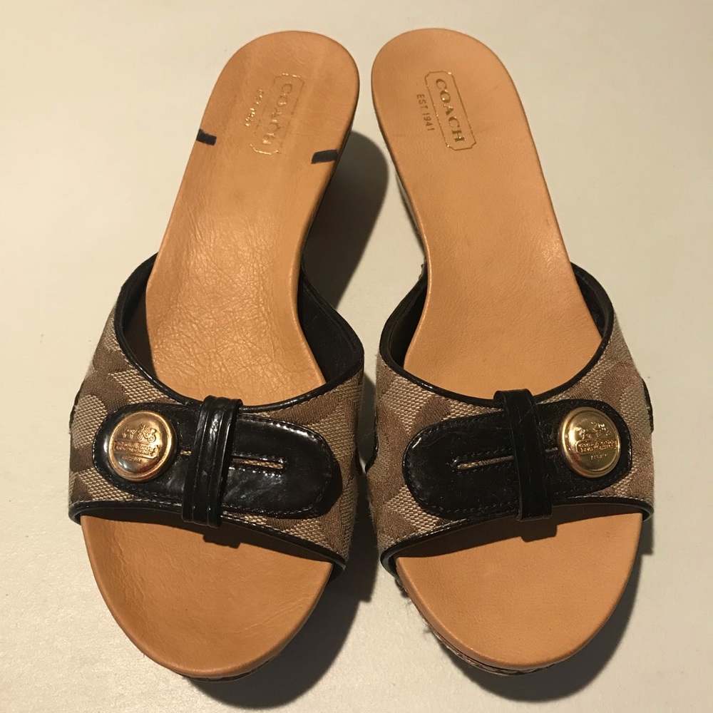 Coach sandals